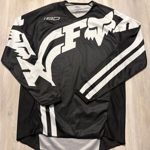 Fox Black and Gray Performance Jersey